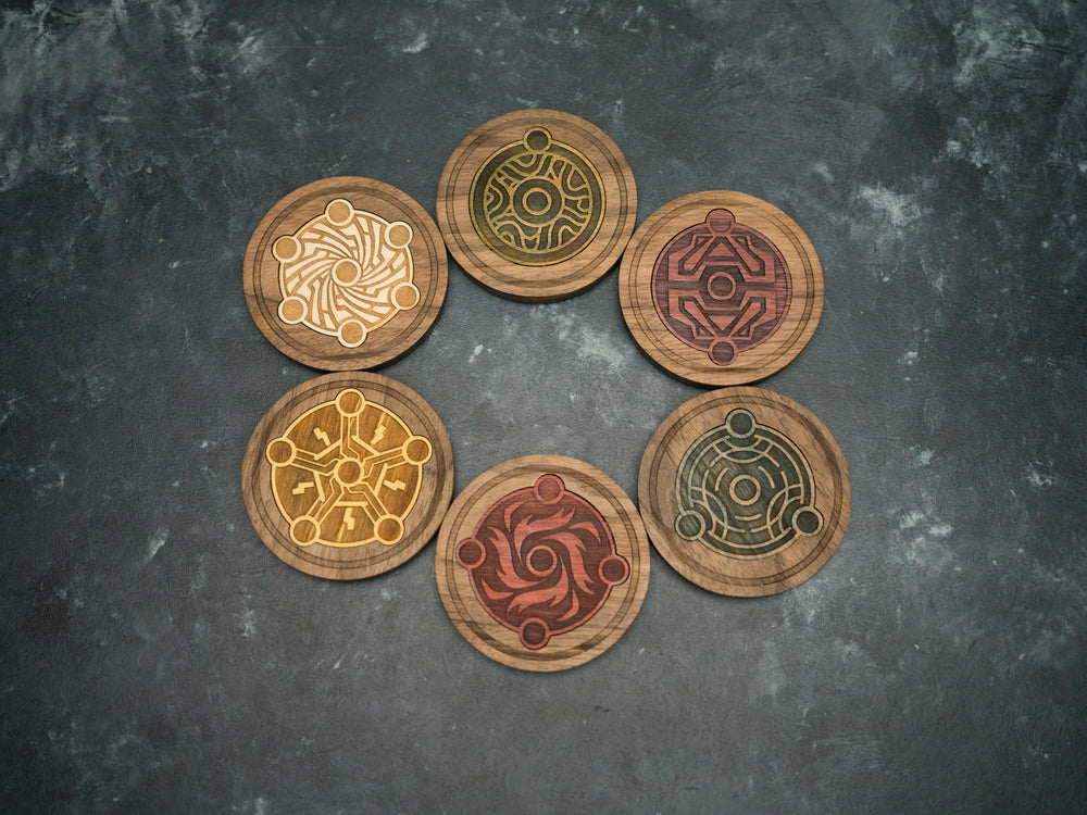 Skies of Arcadia Coasters