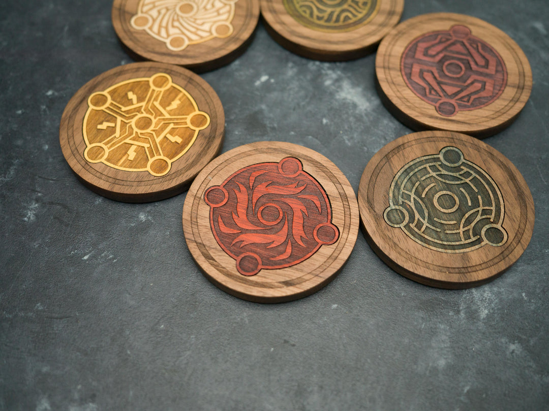 Skies of Arcadia Coasters