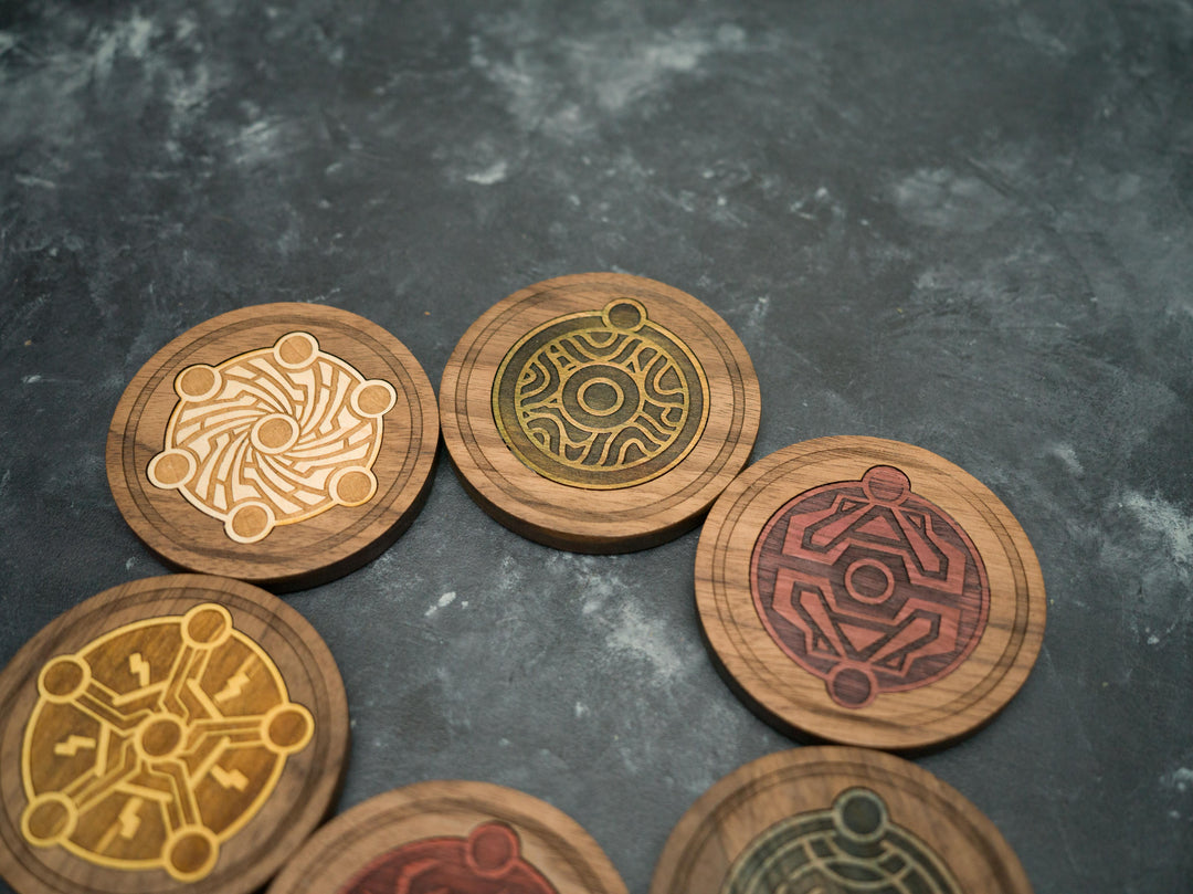 Skies of Arcadia Coasters