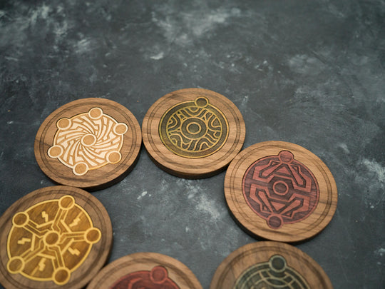 Skies of Arcadia Coasters