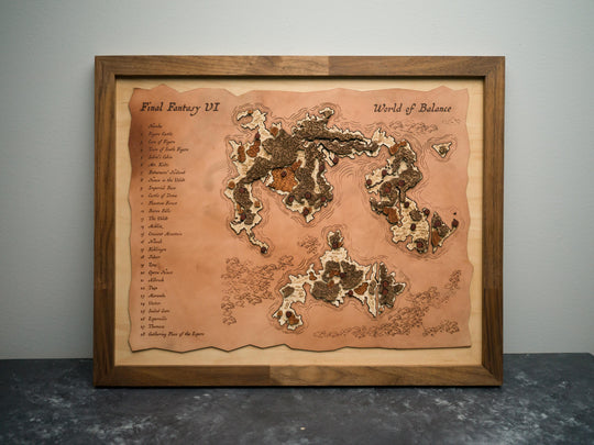 Final Fantasy 6 / VI Map