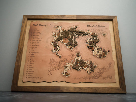 Final Fantasy 6 / VI Map