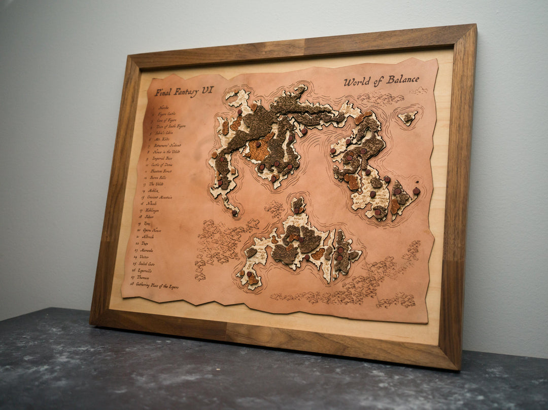 Final Fantasy 6 / VI Map