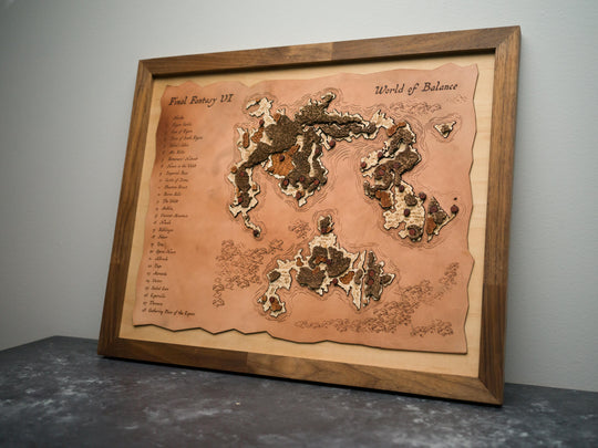 Final Fantasy 6 / VI Map