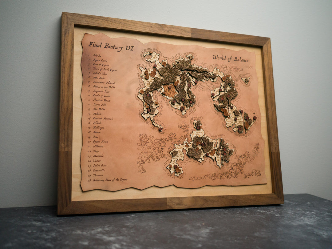 Final Fantasy 6 / VI Map
