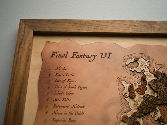 Final Fantasy 6 / VI Map