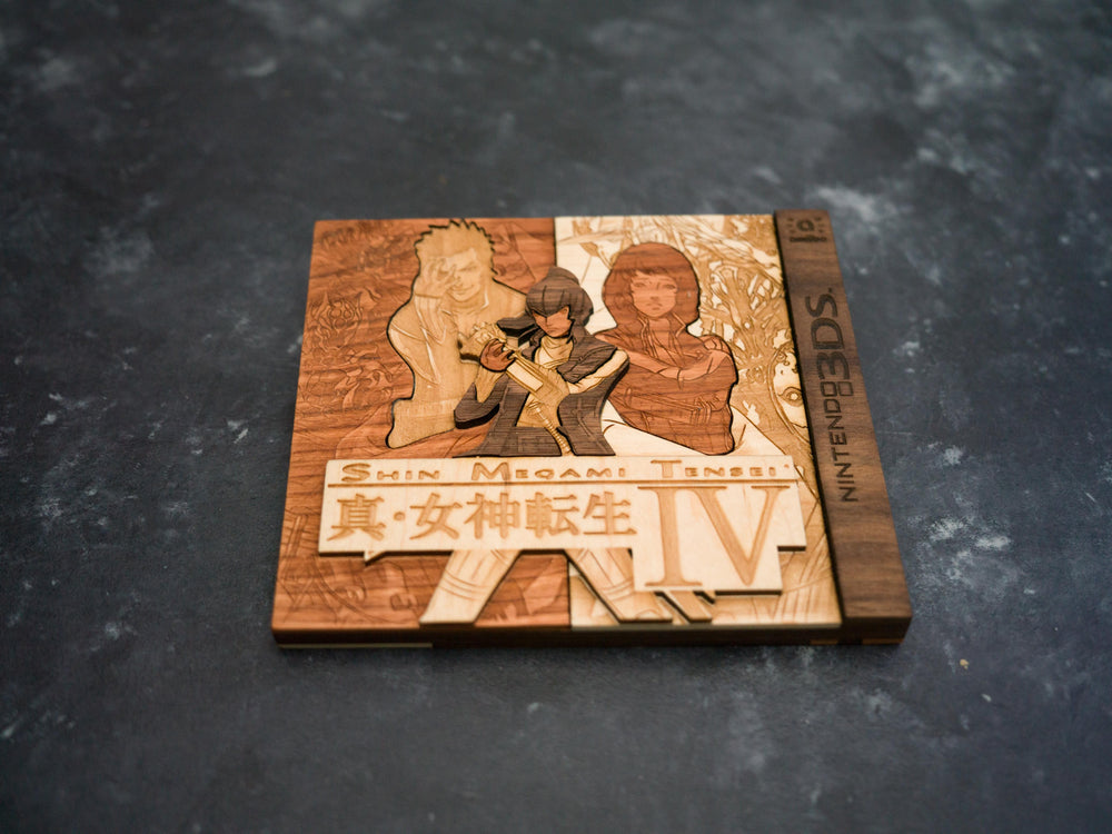 Shin Megami Tensei IV / 4 3DS wooden replica