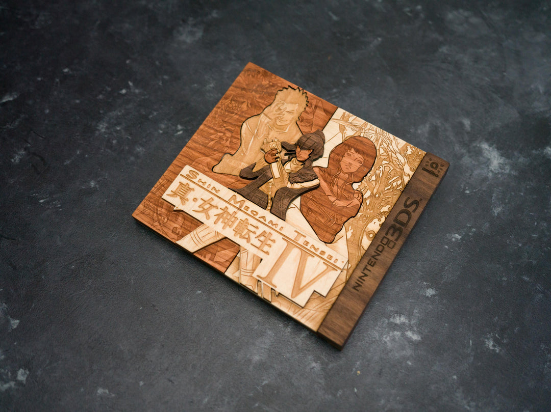 Shin Megami Tensei IV / 4 3DS wooden replica