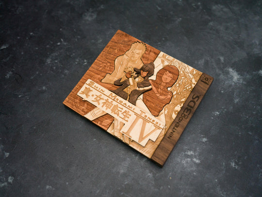 Shin Megami Tensei IV / 4 3DS wooden replica