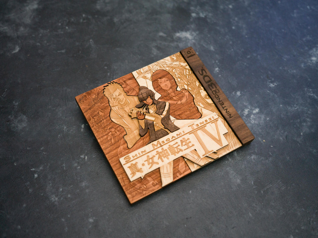 Shin Megami Tensei IV / 4 3DS wooden replica