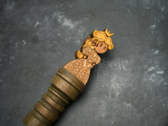 Wooden Mario Bros Henna Bottle openers