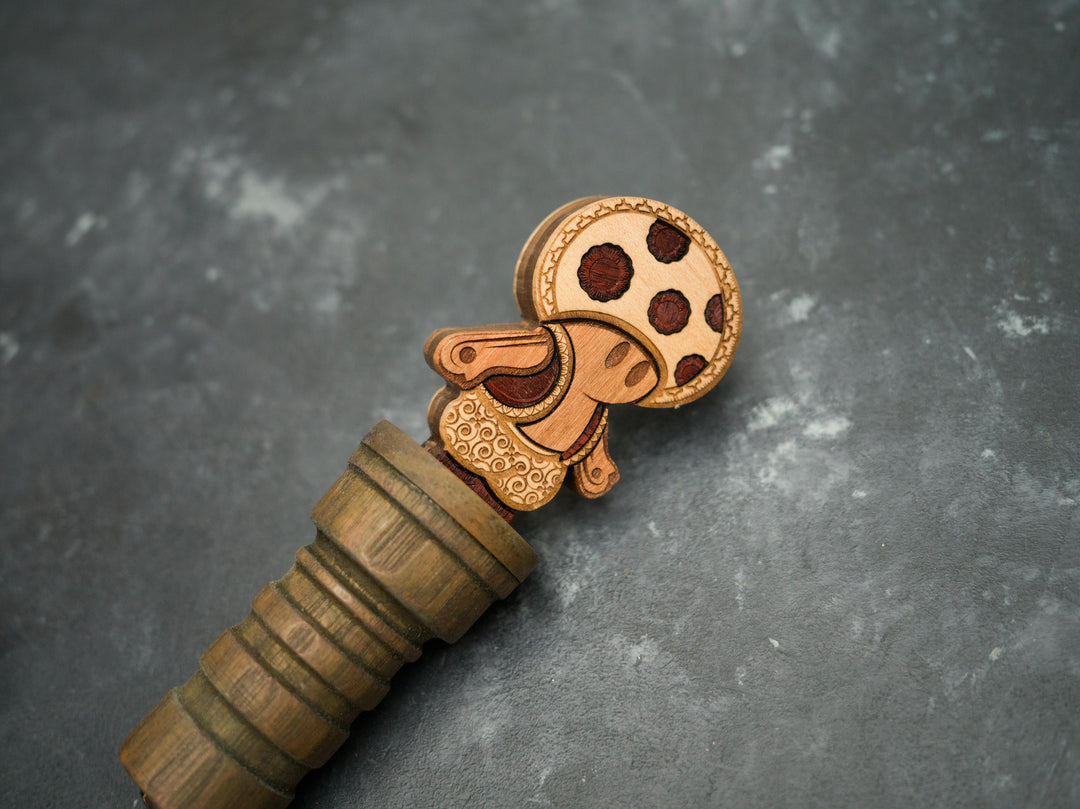 Wooden Mario Bros Henna Bottle openers