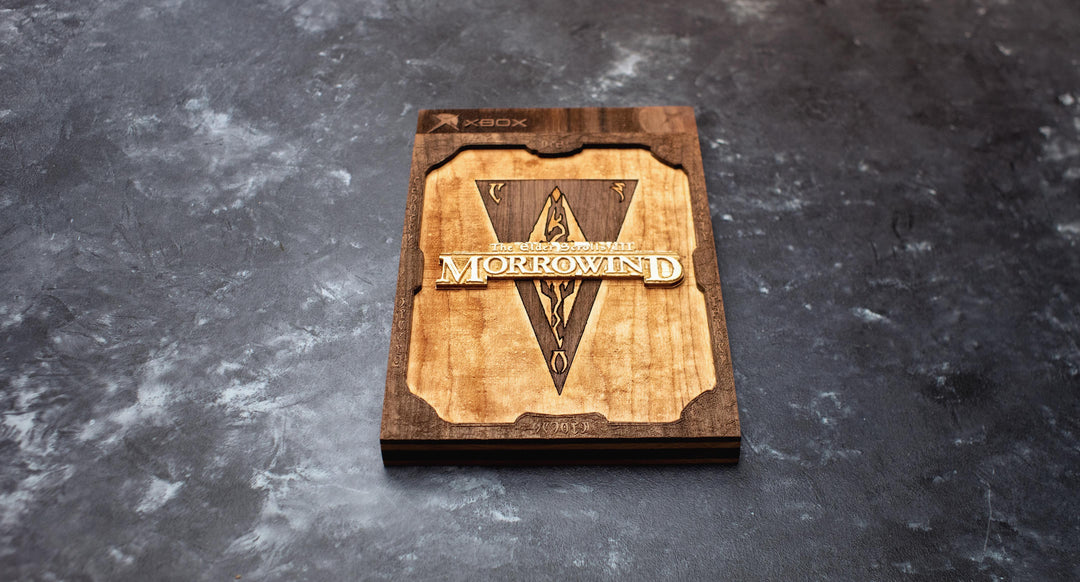 The Elder Scrolls III: Morrowind Xbox Cover Replica