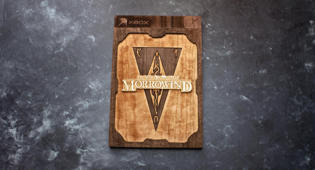 The Elder Scrolls III: Morrowind Xbox Cover Replica