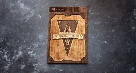 The Elder Scrolls III: Morrowind Xbox Cover Replica