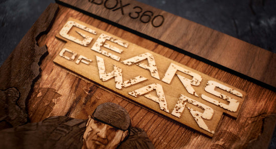 Gears of War Xbox Cover Replica