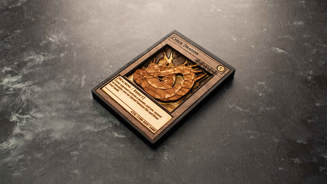 Custom Wooden Yu Gi Oh Cards