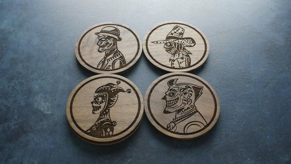 Batman Day of the Dead Coasters