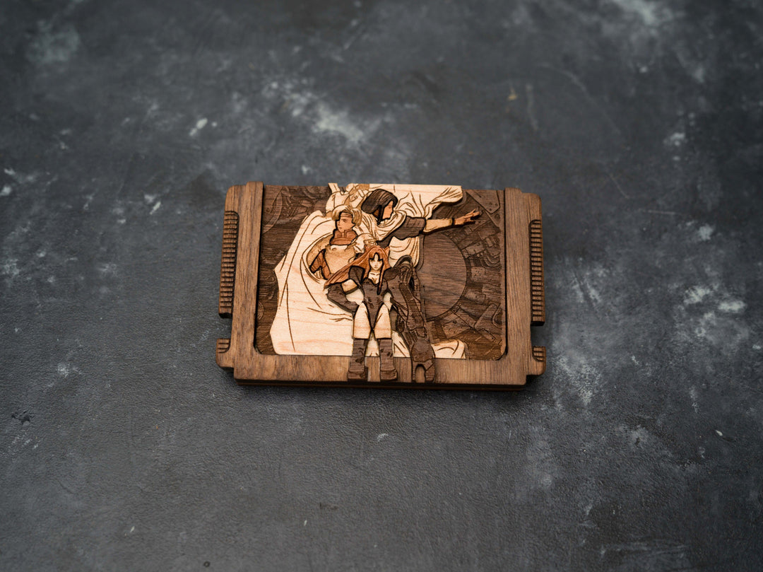 Wooden Phantasy Star 4 for the Sega Mega Drive replica