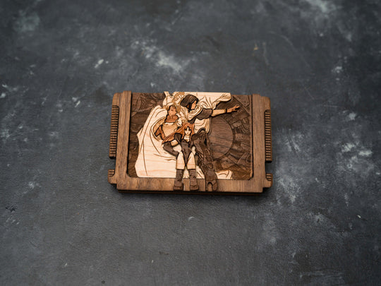 Wooden Phantasy Star 4 for the Sega Mega Drive replica