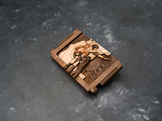 Wooden Phantasy Star 4 for the Sega Mega Drive replica
