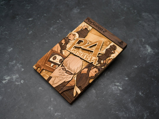Persona 4 PlayStation 2 / PS2 Cover Replica