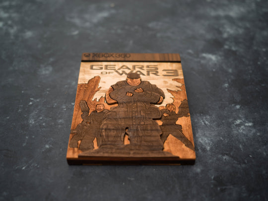 Gears of War 3 Xbox 360 Cover Replica