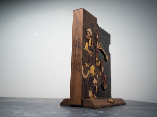 Wooden Kingdom Hearts Vinyl Sleeve