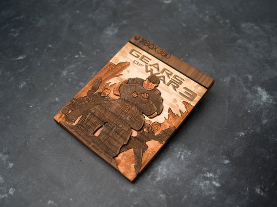 Gears of War 3 Xbox 360 Cover Replica