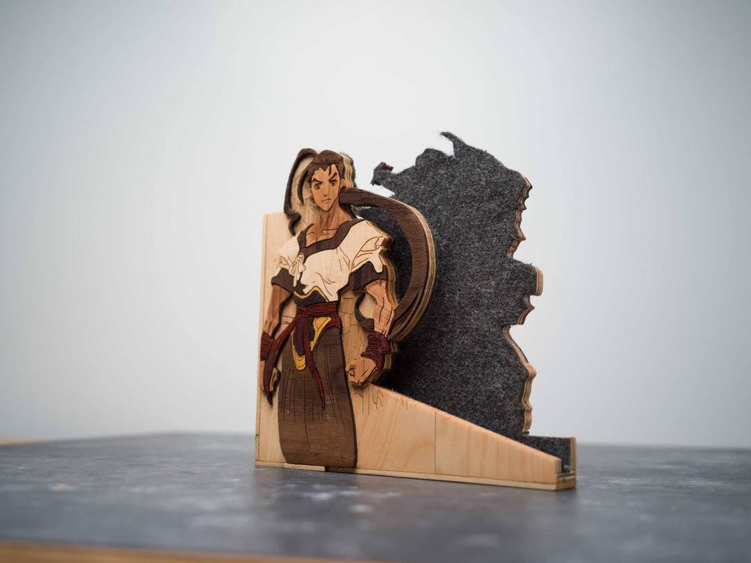 Wooden Xenogears guide holder (Guide not included)