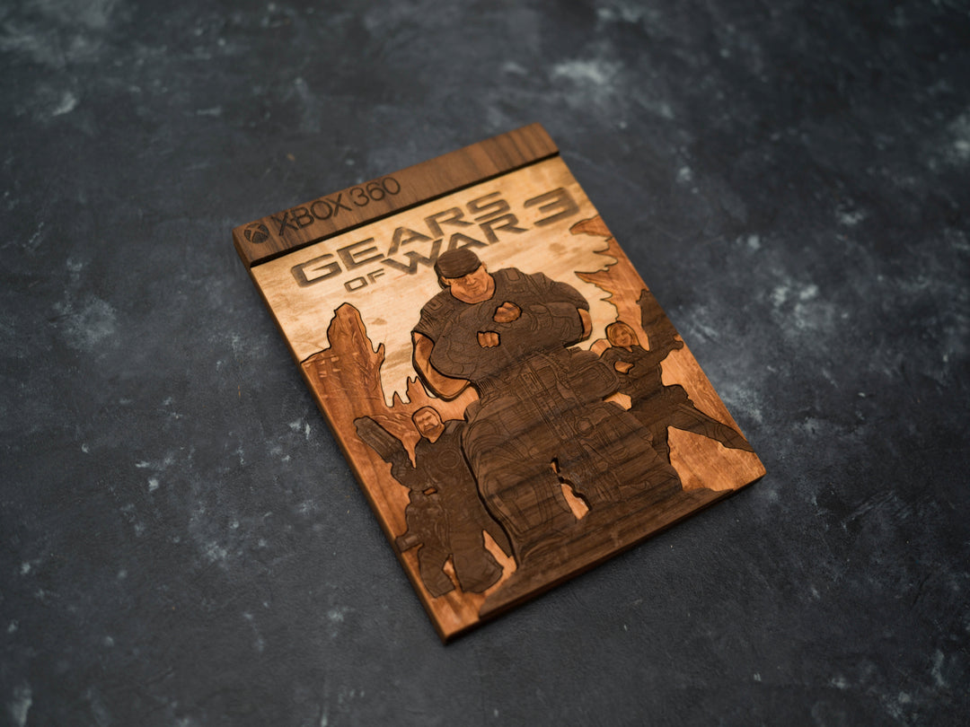 Gears of War 3 Xbox 360 Cover Replica