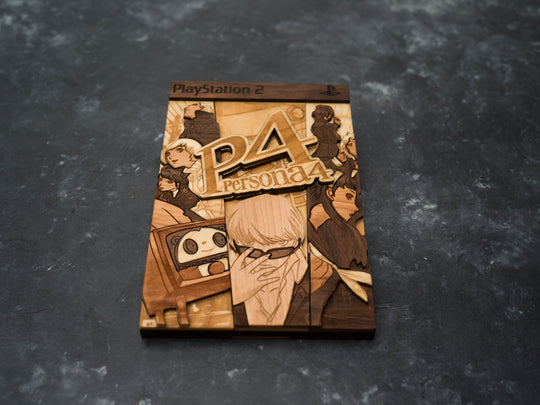 Persona 4 PlayStation 2 / PS2 Cover Replica