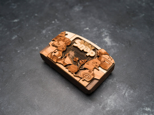 Wooden Pokemon Snap replica / N64 Cartridge Replica