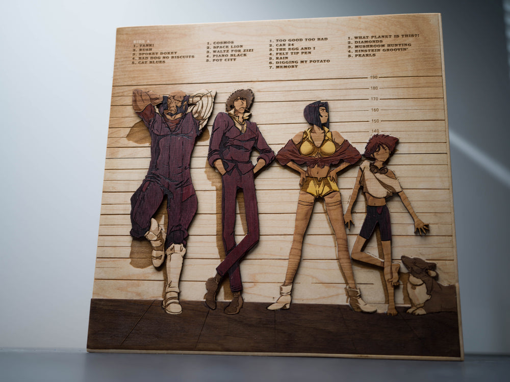 Wooden Cowboy Bebop Vinyl Sleeve