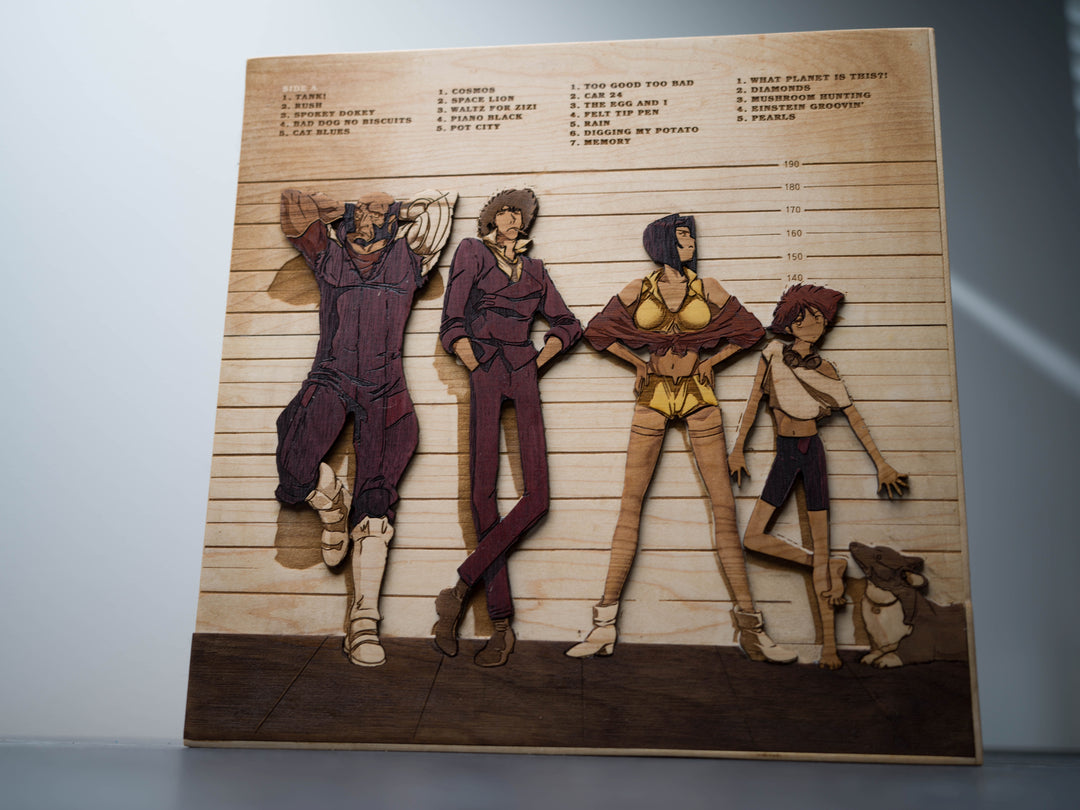 Wooden Cowboy Bebop Vinyl Sleeve