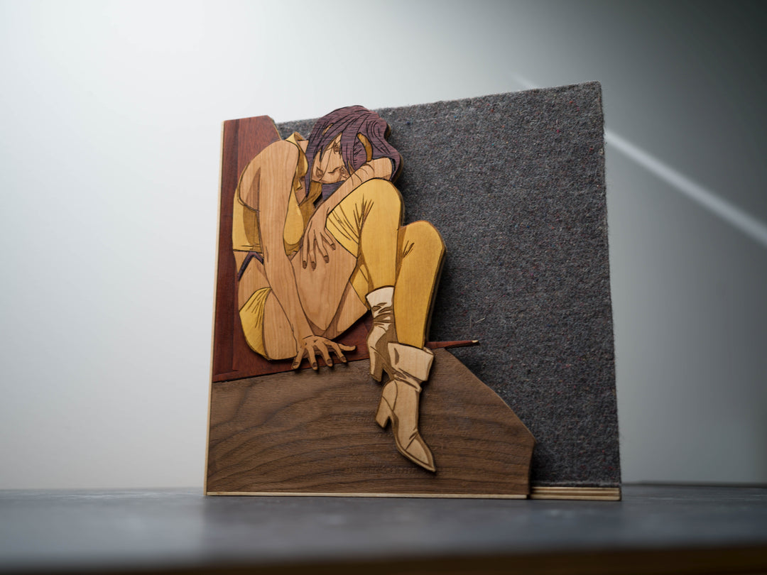 Wooden Cowboy Bebop Vinyl Sleeve