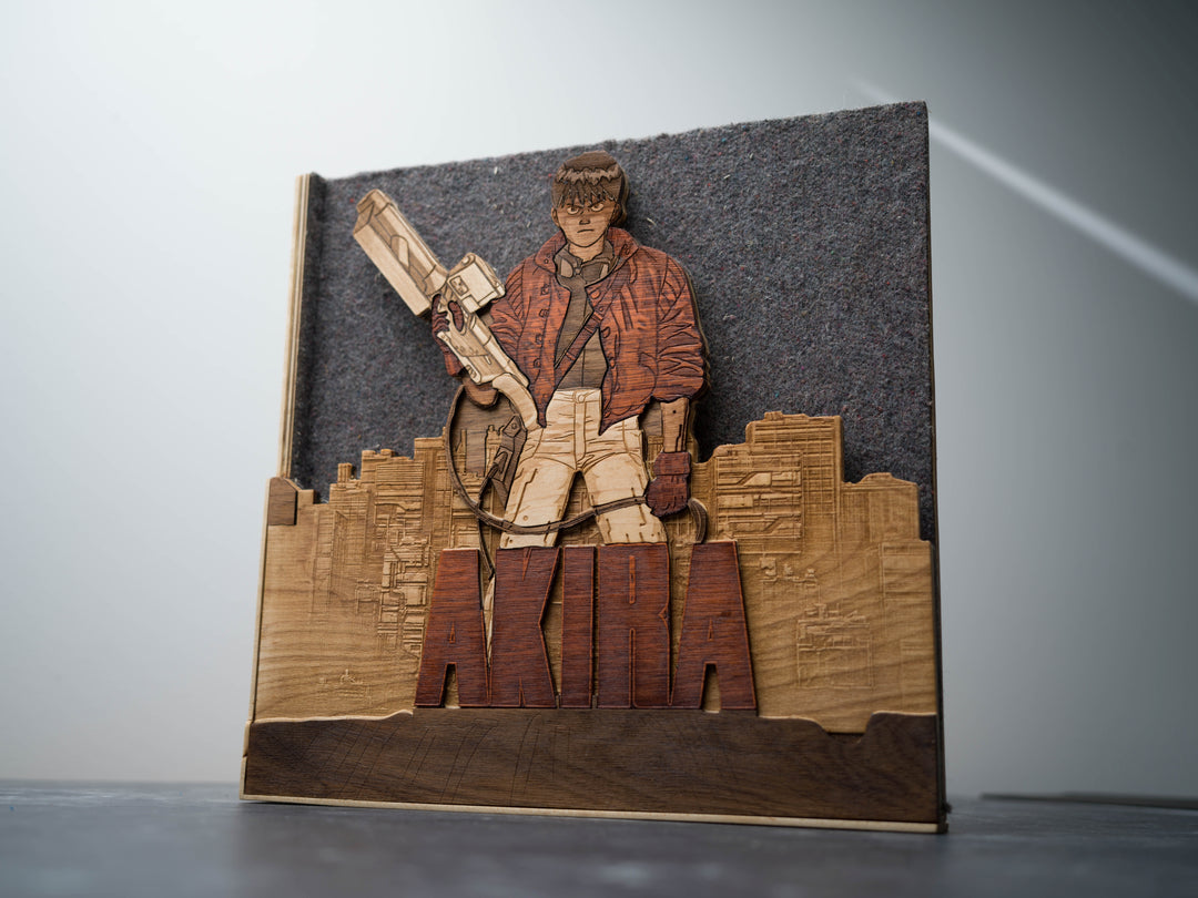 Wooden Akira Vinyl Sleeve