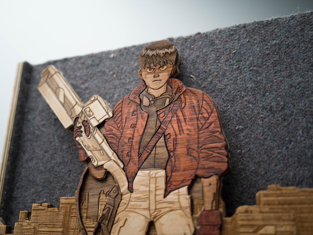 Wooden Akira Vinyl Sleeve