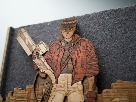 Wooden Akira Vinyl Sleeve