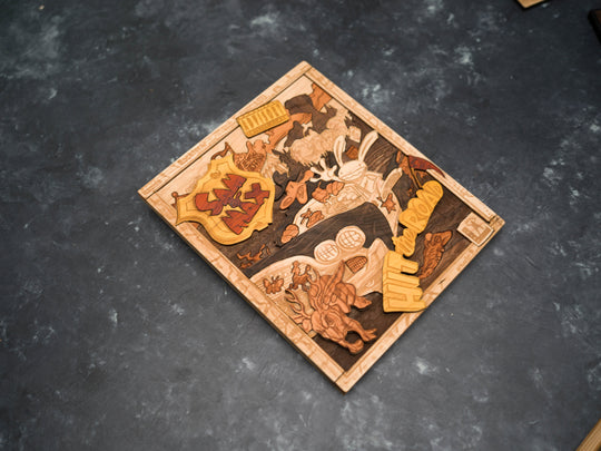 Wooden Sam and Max Hit the Road PC Game print replica