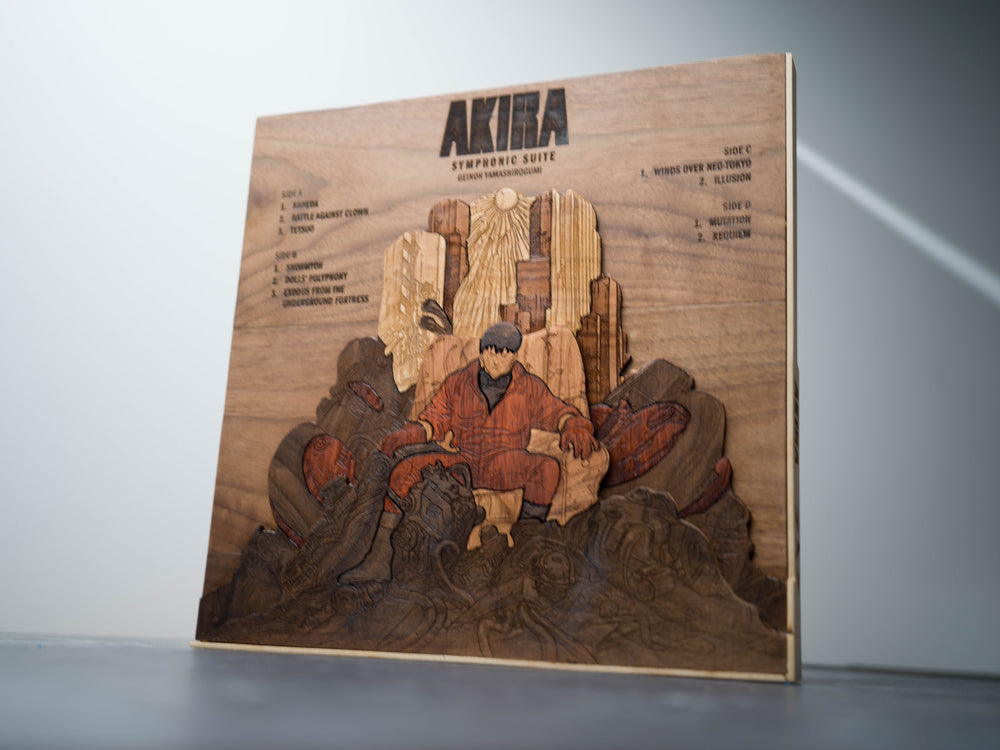 Wooden Akira Vinyl Sleeve