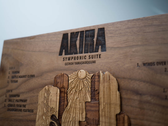Wooden Akira Vinyl Sleeve