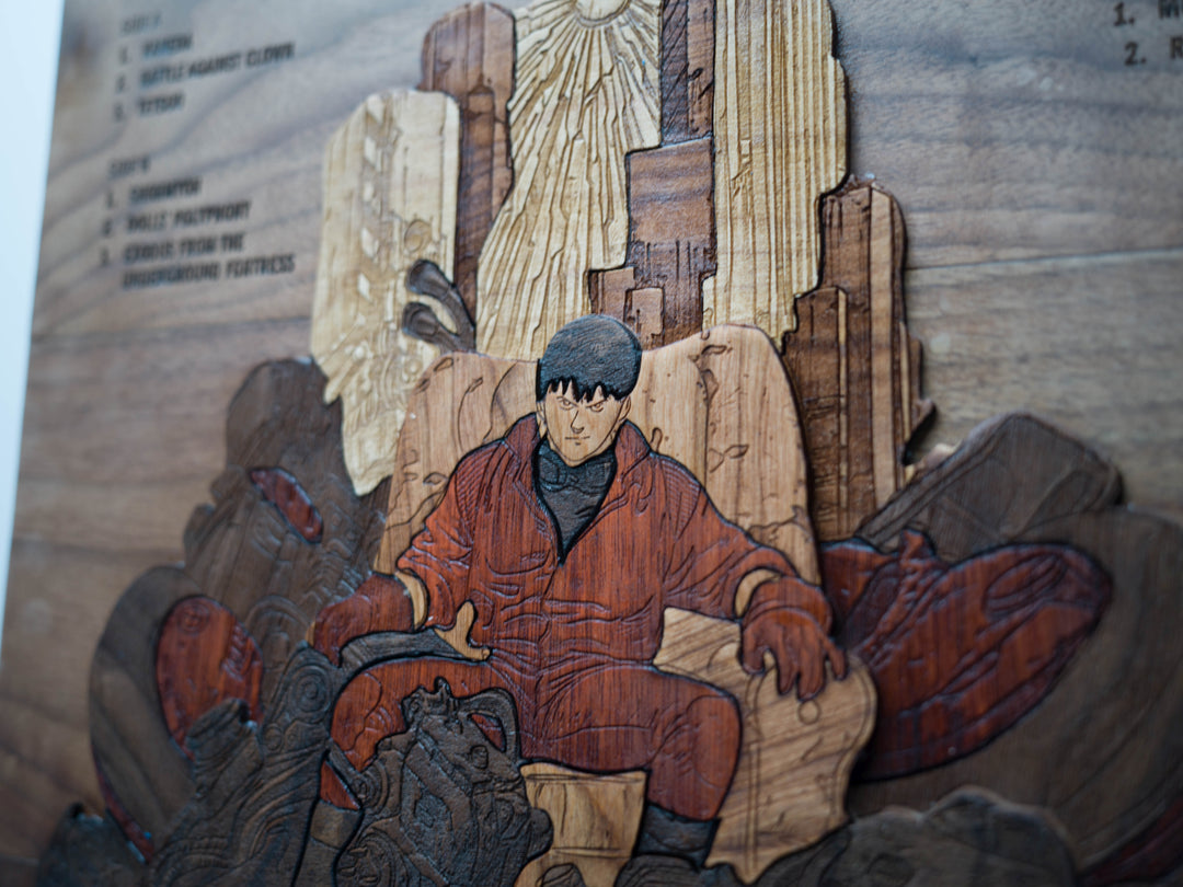 Wooden Akira Vinyl Sleeve