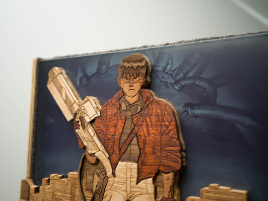 Wooden Akira Vinyl Sleeve