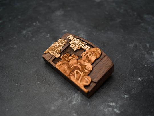 Wooden Mario Kart 64 replica / N64 Cartridge Replica