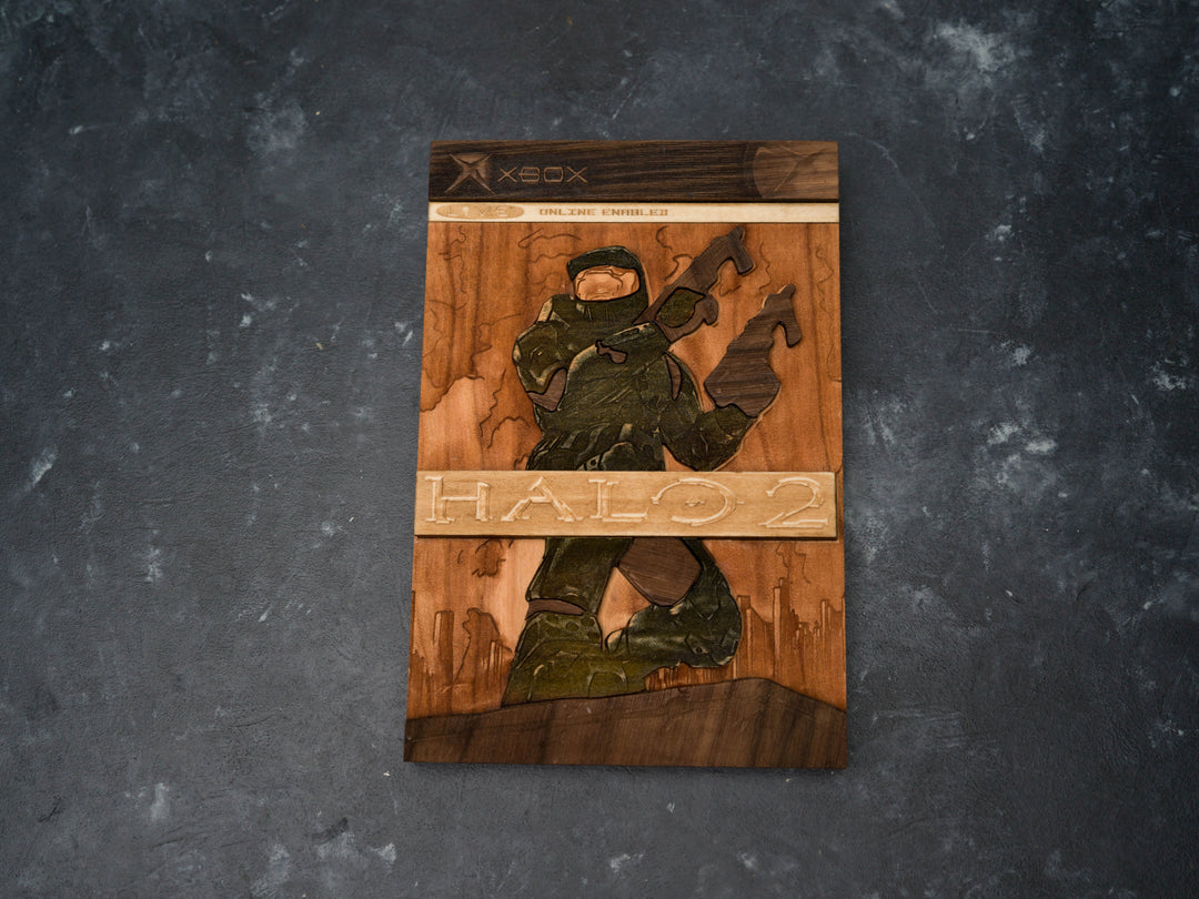 Halo 2 Xbox 360 Cover Replica