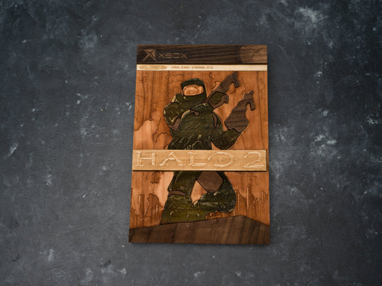 Halo 2 Xbox 360 Cover Replica