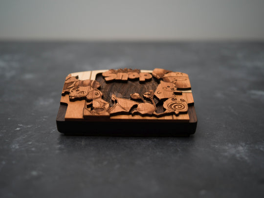 Wooden Pokemon Snap replica / N64 Cartridge Replica