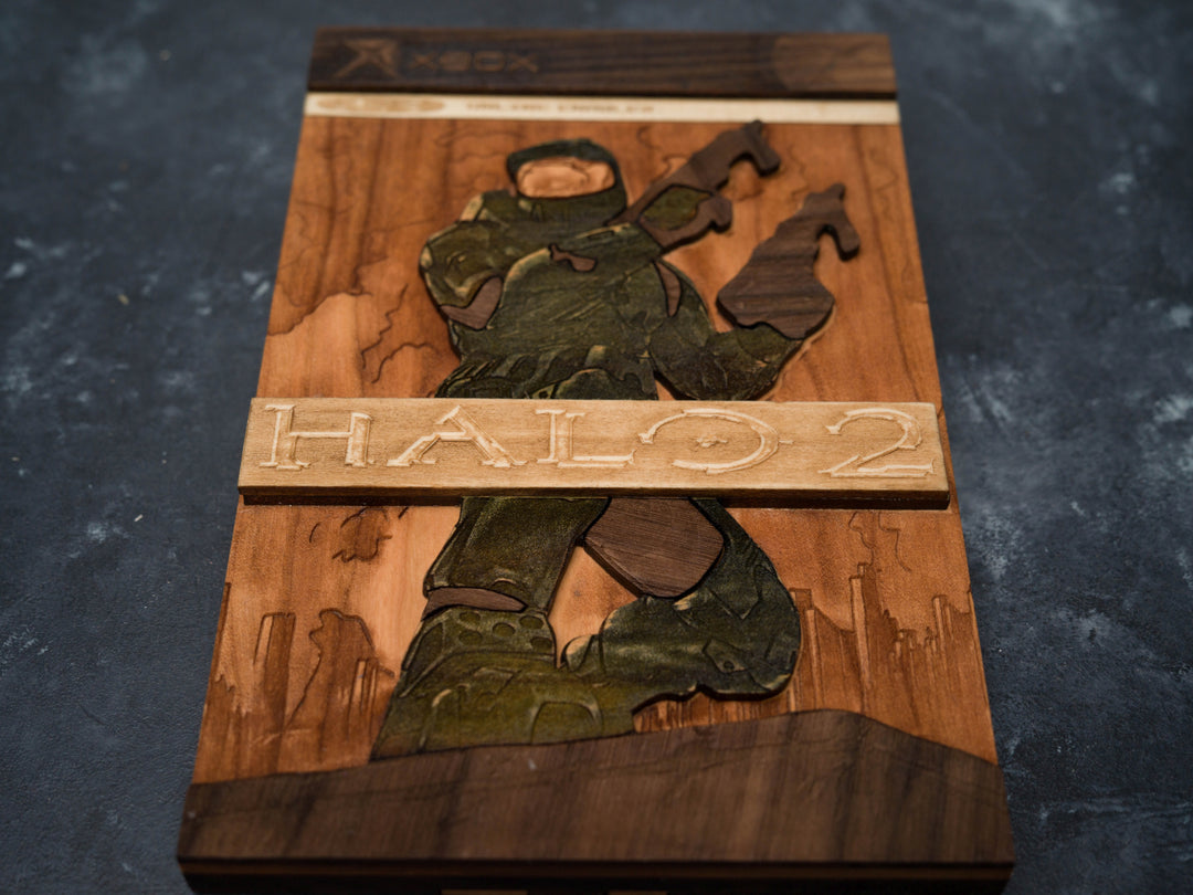 Halo 2 Xbox 360 Cover Replica