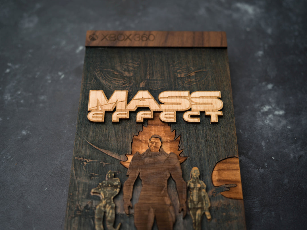 Mass Effect Xbox 360 Cover Replica
